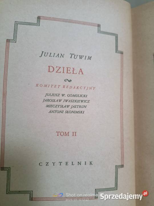 Tuwima wiersze książki Warszawa księgarnia Praga literatura piękna - proza polska Książki i Podręczniki