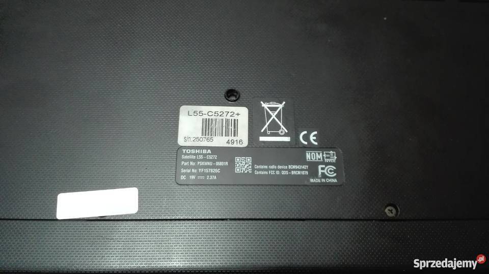LOMBARDOMAT Laptop Toshiba Satellite L55C Giżycko