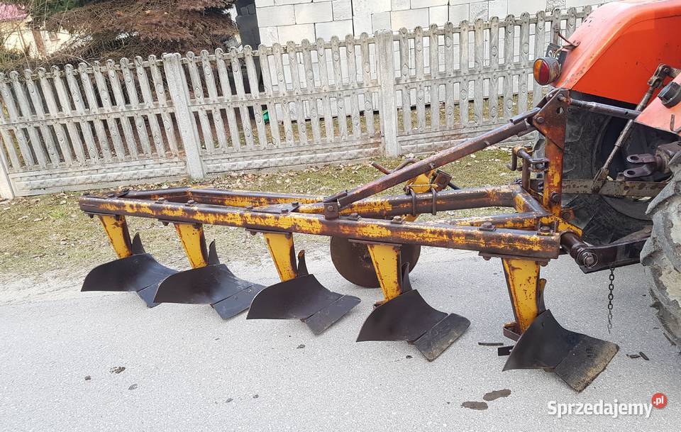 Pług 5skibowy ORYGINAŁ Grudziądz ładny stan małopolskie
