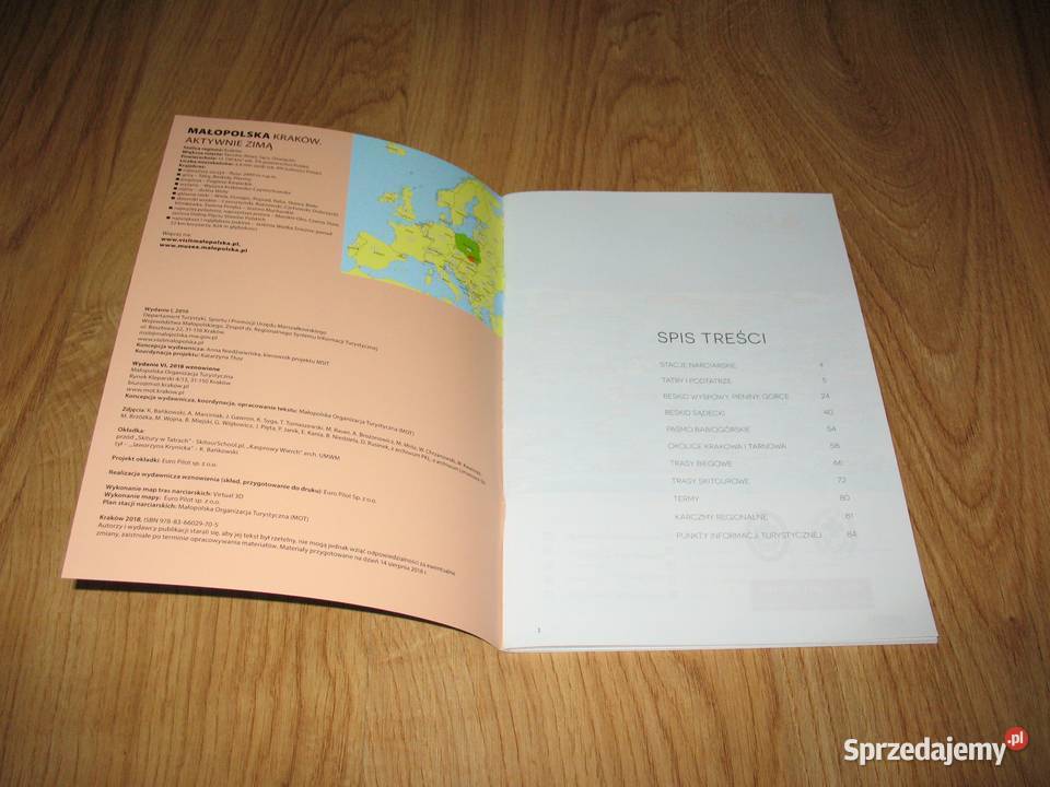 MAŁOPOLSKA Aktywnie zimą BROSZURA Chorzów sprzedam