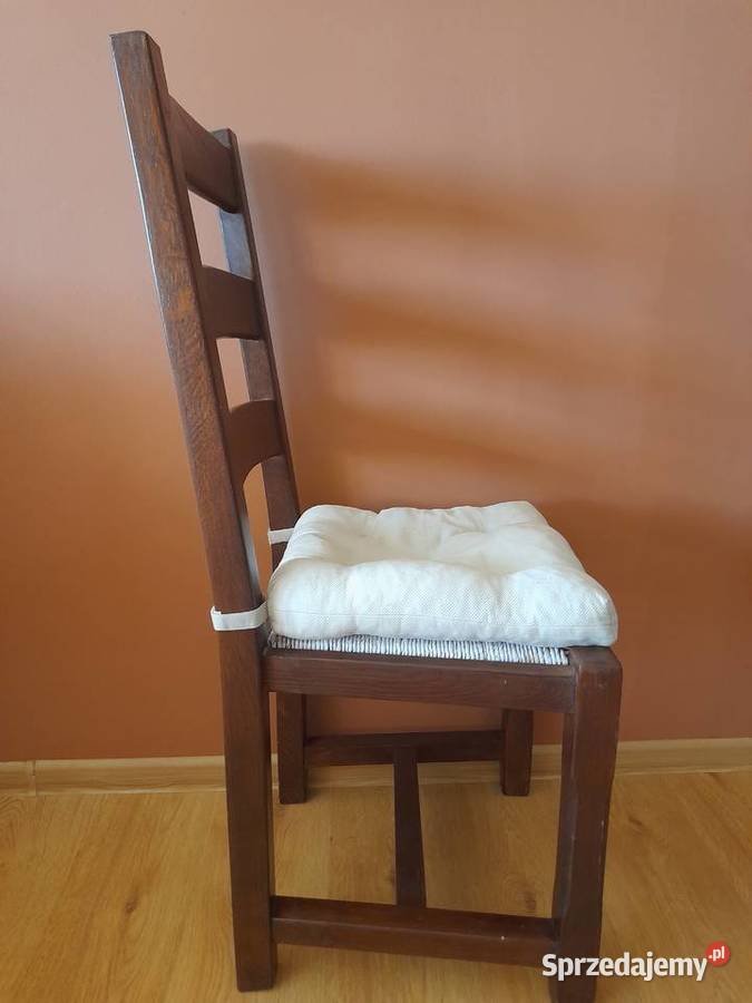 Solidne krzesła dębowe Krzesła sprzedam