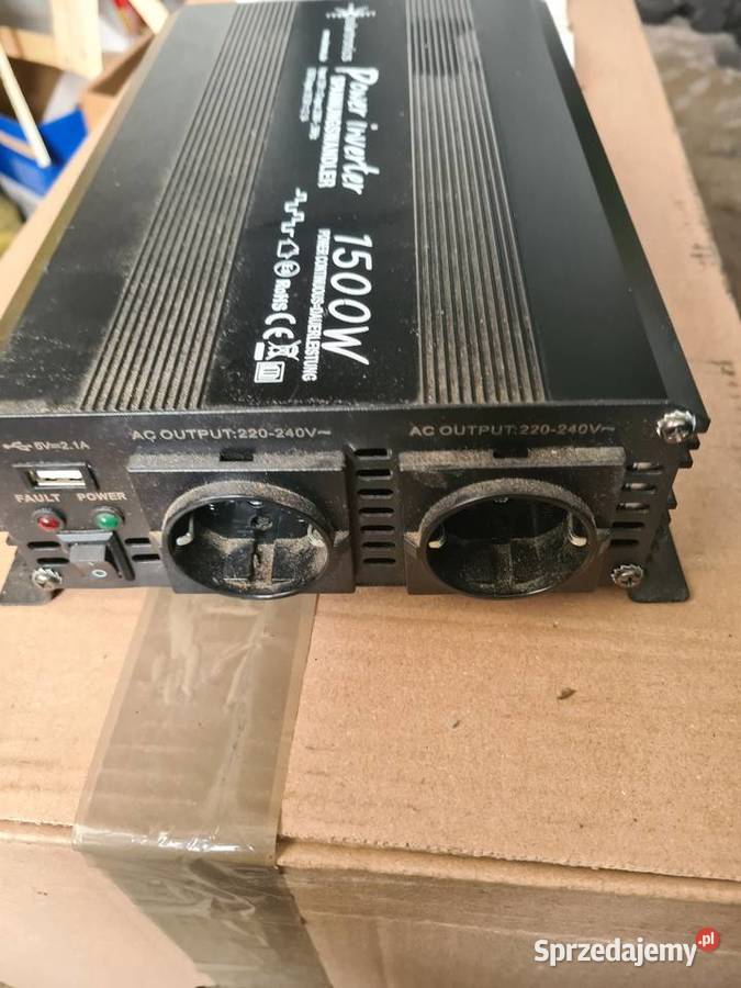 Przetwornica power inverter 1500 w nowa Pszczyna