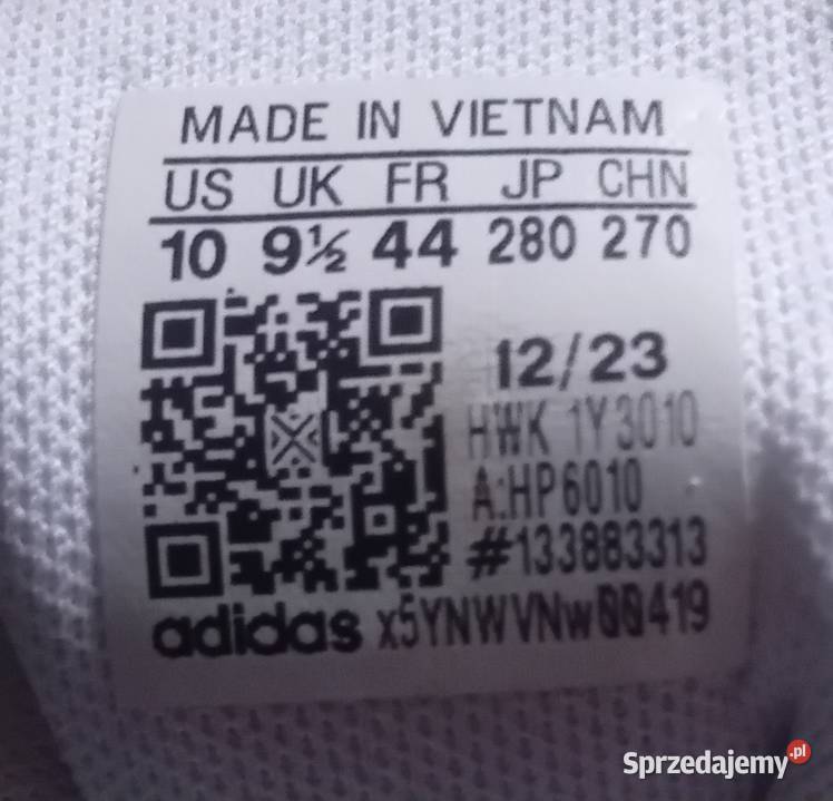 Buty męskie Adidas VS Pace 20 r 44 wkładka 28 Bydgoszcz sprzedam