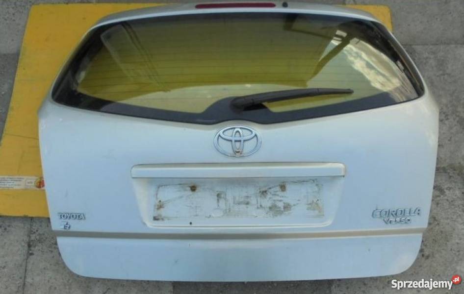 Toyota corolla verso 2004 2007 klapa tył Części Wrocław sprzedam