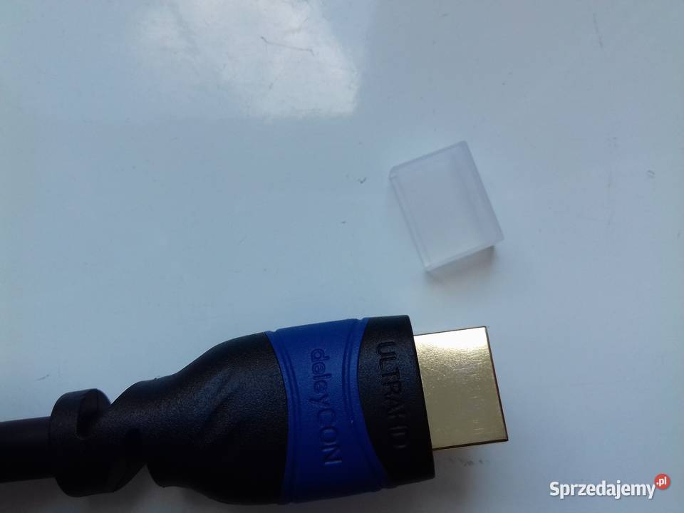 Kabel deleyCON HDMIHDMI 3m kąt 90 HDMI20a 14a 4K kujawsko-pomorskie Bydgoszcz