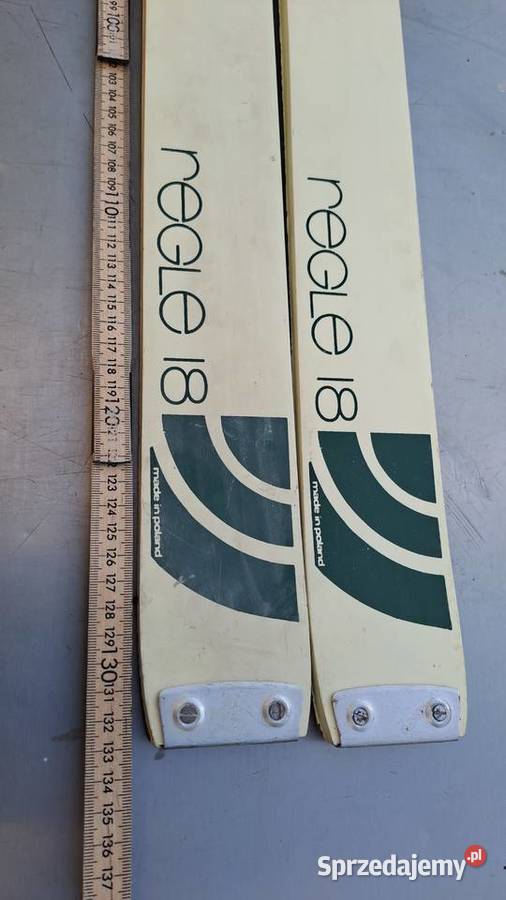 Kultowe Narty PRL Polsport Regle 18 Vintage Opole