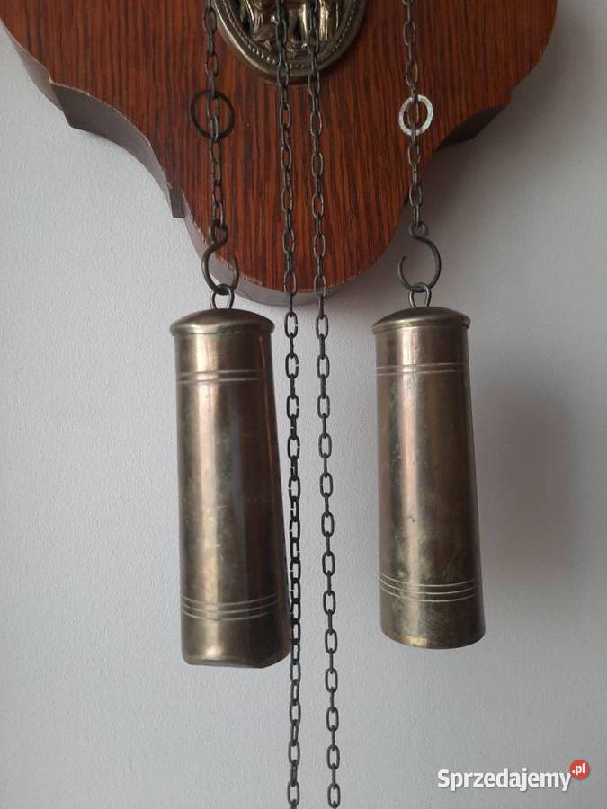 Stary zegar Wuba z fazami księżyca