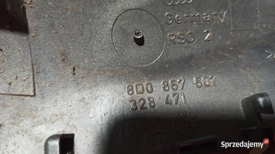 Obudowa lusterka Lewa A3 8L A4 B5 A6 C5 A8 D2 Dębica