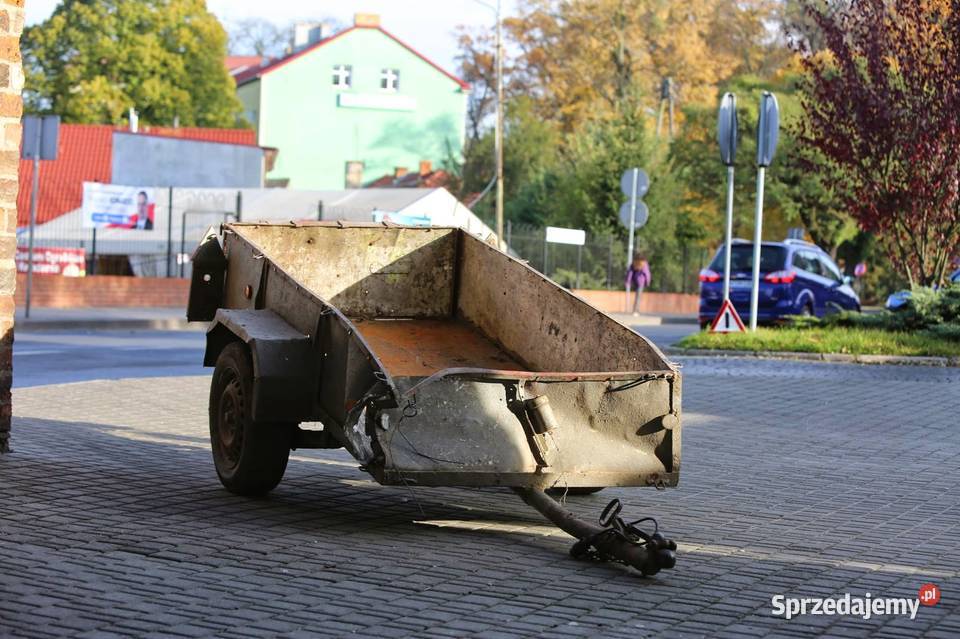Zarejestrowana przyczepa przyczepka lekka