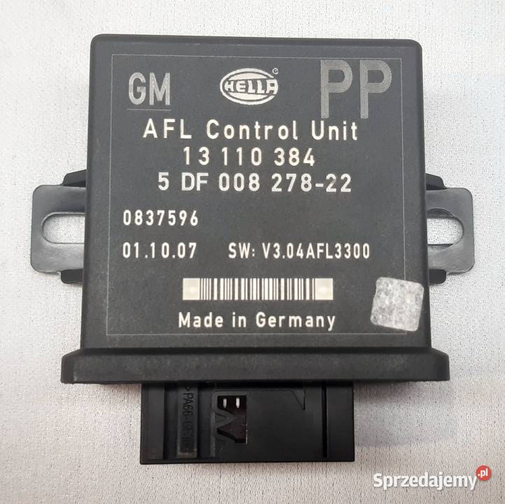 Moduł Sterownik Lamp XENON OPEL ASTRA H 13110384 Układ elektryczny dolnośląskie Mielęcin sprzedam