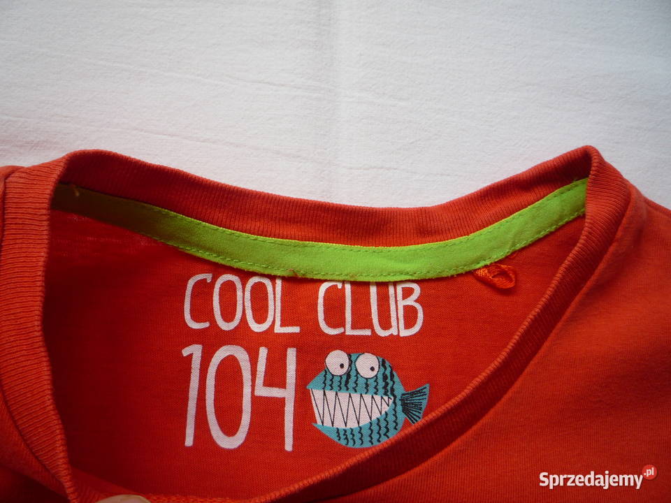 Cool Club r 104 Smyk Koszulka Pomarańczowo 4 lata+ Bluzki, koszulki i kaftaniki Szczecin