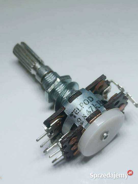 POTENCJOMETR STEREO 2x47kom TELPOD ORYGINAŁ DO
