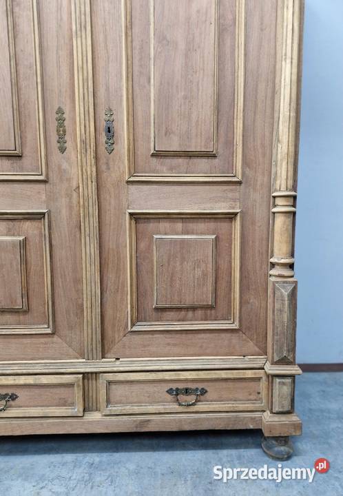 Ładna Orzechowa Szafa Eklektyczna AntykiMarki Marki