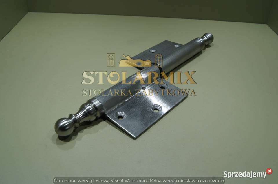 Zawias do starych drzwi bezprzylgowych ZBF 36L Paterek