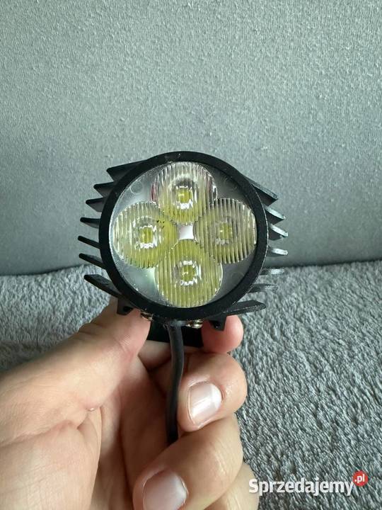 Mocna lampka LED głośny klakson do hulajnogi Łódź