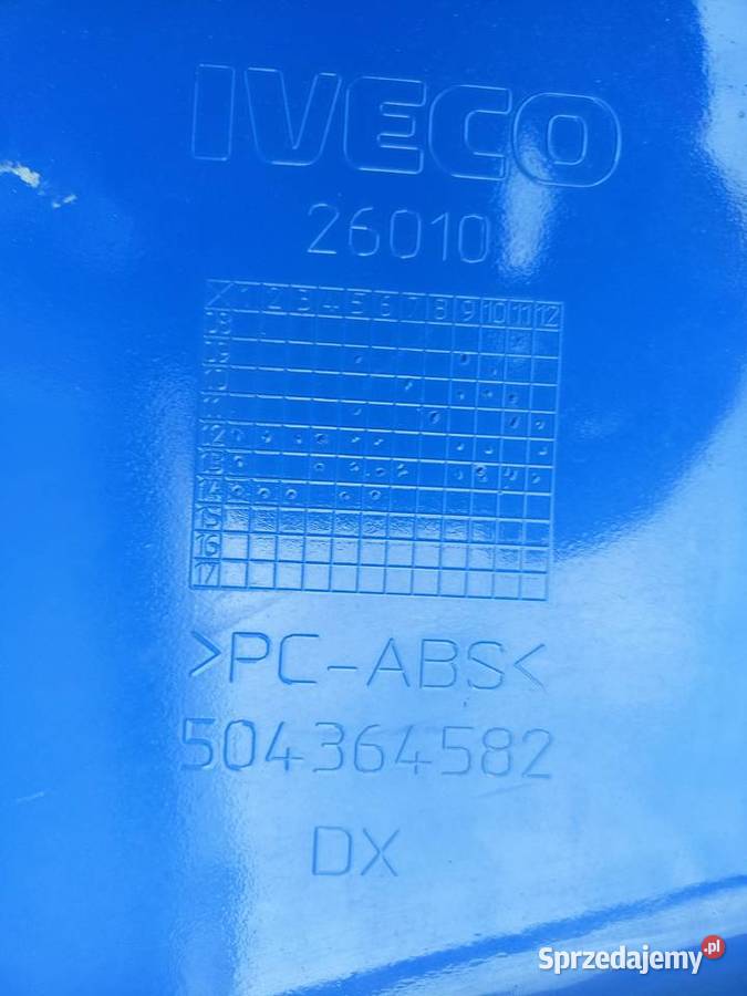 IVECO STRALIS PRZEDŁUŻENIE DRZWI LEWE LISTWA ciężarowe lubuskie Sulechów