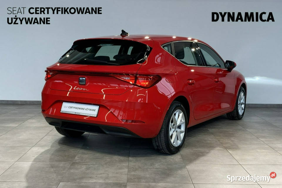 Seat Leon Style 15TSI 130 M6 2021 r salon I aluminiowe felgi Myślenice sprzedam