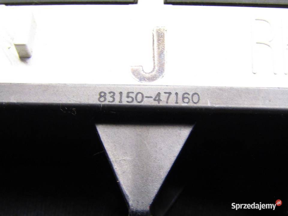 PRZEŁĄCZNIK PODUSZKI POWIETRZNEJ AIRBAG TOYOTA Poduszki powietrzne sprzedam