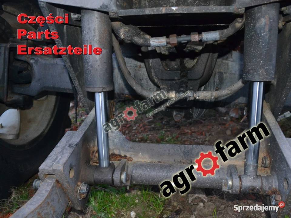 Massey Ferguson 6180 części skrzynia biegów oś Byków