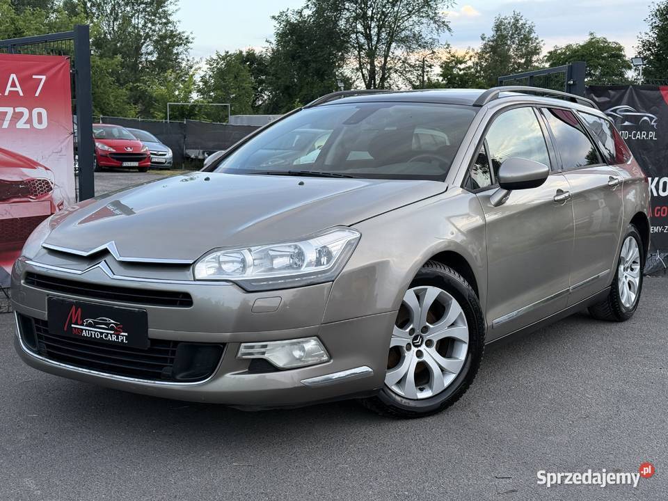 Citroen C5 Panorama dach Klima Alusy Czujniki elektryczne lusterka Poznań