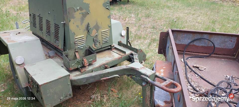 Agregat prądotwórczy PAB4 1230 z przyczepą Agregaty prądotwórcze sprzedam
