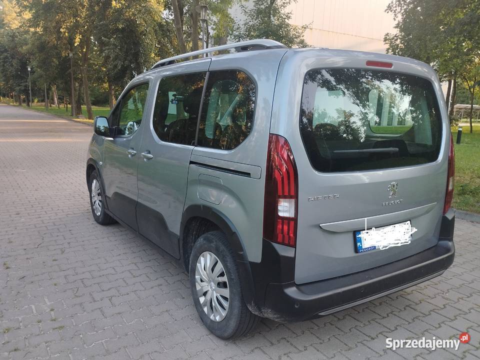 PEUGEOT Rifter pierwszy właściciel bezwypadkowy łódzkie Łódź sprzedam