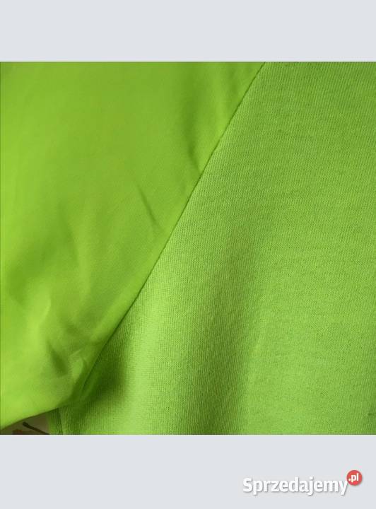 bluza łączone materiały tiulowe rękawy YORkER s Bez wzoru Leszno