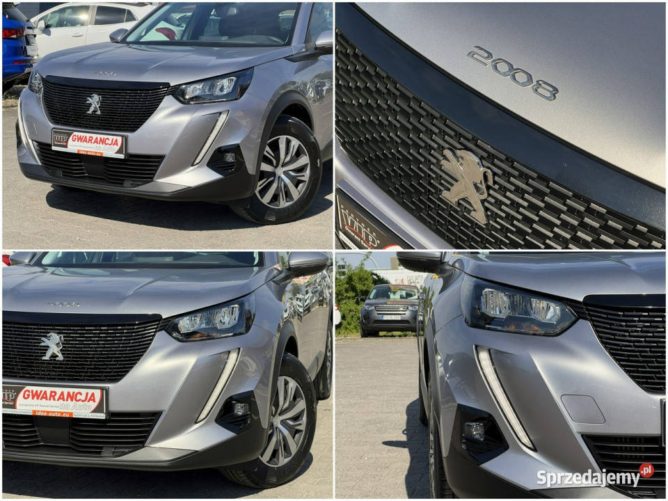 Peugeot 2008 BezwypadkowyNiski PrzebiegRoczna lakier metallic Suchy Las