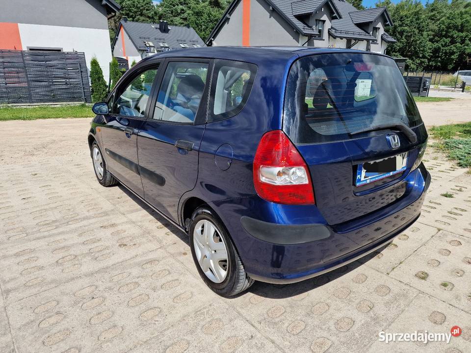 Honda Jazz 14 benz bezwypadkowabez korozji Niestępowo