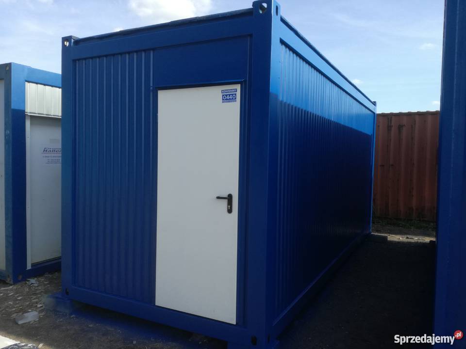 KONTENER BIUROWY SZATNIA odnowiony
