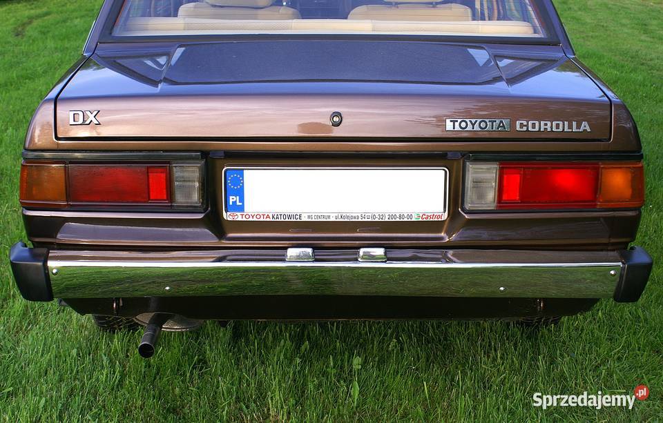 Toyota Corolla E7 1980 Klasyk Piękny Kraków