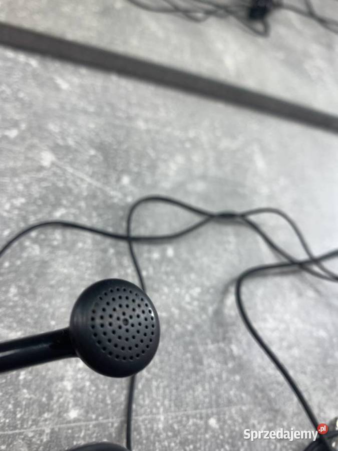 Słuchawki douszne NOKIA czarne HIT Jasło