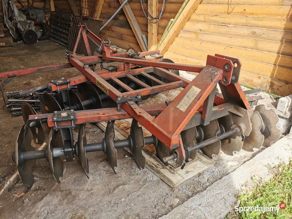 Brona Talerzowa STRUMYK z Wałkiem nieuszkodzony Stołczno