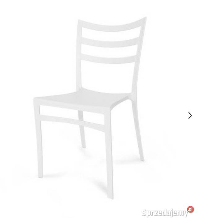 Białe krzesło nowoczesne design