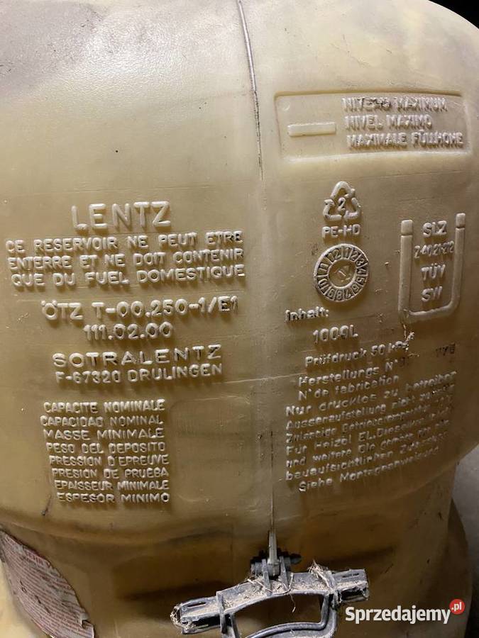 Zbiornik na paliwo Zbiorniki wielkopolskie Wysocko Małe