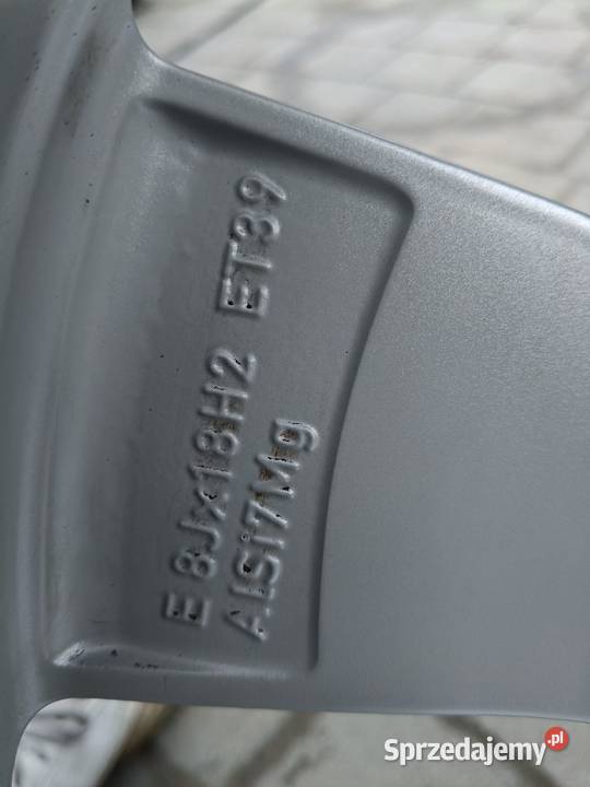 Alufelgi Audi 5x112 ET39 18 z oponami Michelin Elbląg