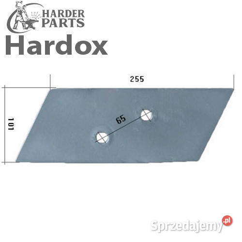 Dłuto 100ha HARDOX 84060P 92206P części do pługa Suwałki
