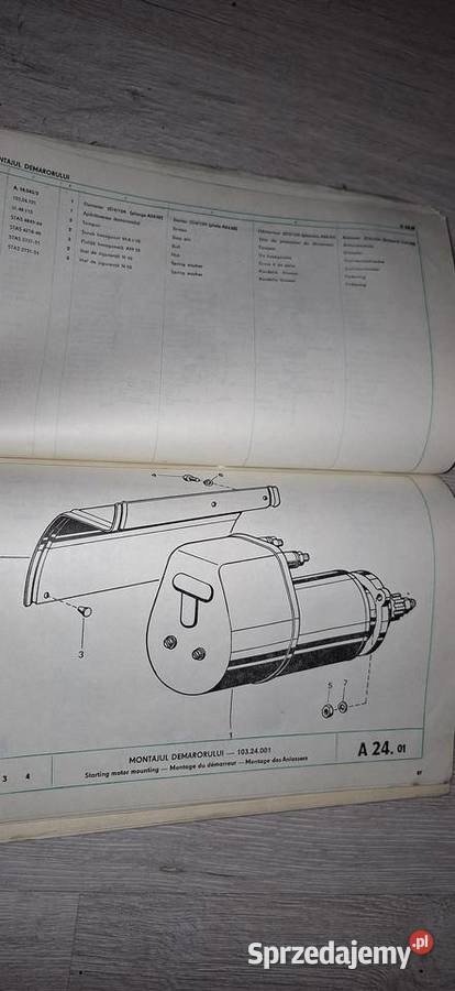 UTB Motor Engine Parts Catalogue Instrukcja Łęczyca