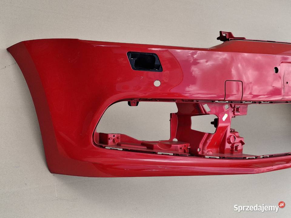 VW POLO V LIFT 6C ZDERZAK PRZÓD PRZEDNI PDC Bieleń
