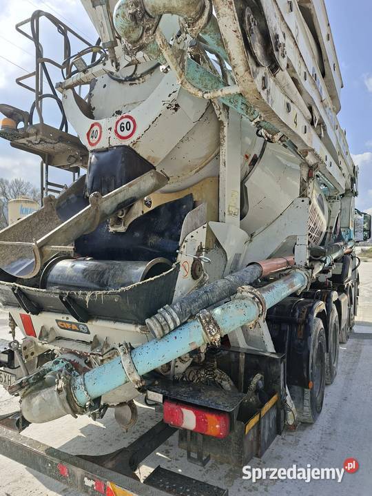 Gruszkopompa Mercedes Benz 4148 zabudowa CIFA Katowice