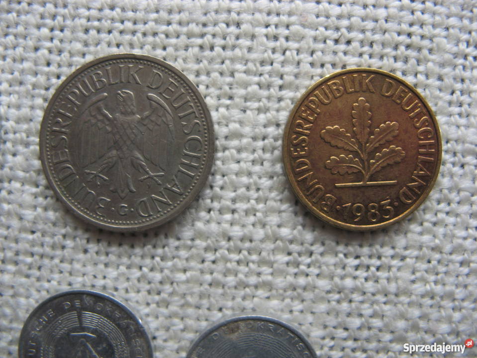 monety DDR Mark Deutche Mark zachodniopomorskie Szczecin