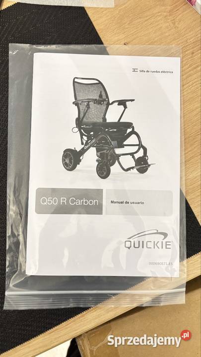 Wózek elektryczny QUICKIE Q50 R Carbon Koszalin