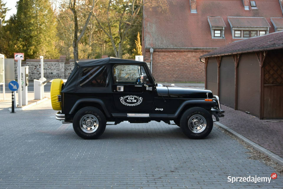Jeep Wrangler YJ 25 125 Manual 1991r 4x4 Skóra Zarejestrowany w Polsce Wrangler Kampinos sprzedam