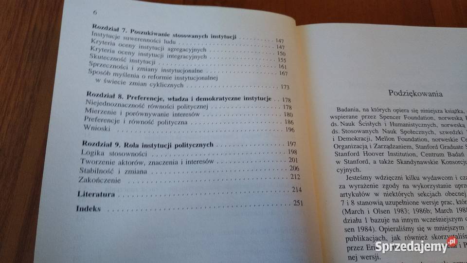 Instytucje organizacyjne podstawy polityki James Gdańsk