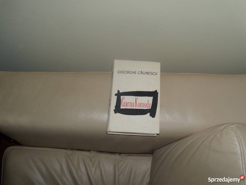 Czarna komoda Gheorghe Calinescu Rok wydania 1962 Proza i poezja Warszawa