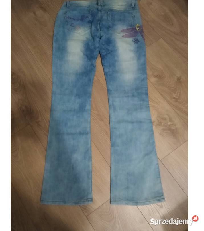 Spodnie jeansy dzwony rozmiar 14XL Kraków