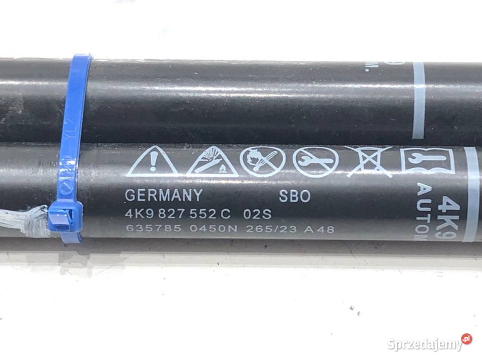 SIŁOWNIK TELESKOP KLAPY KOMPLET AUDI A6 C8 podkarpackie