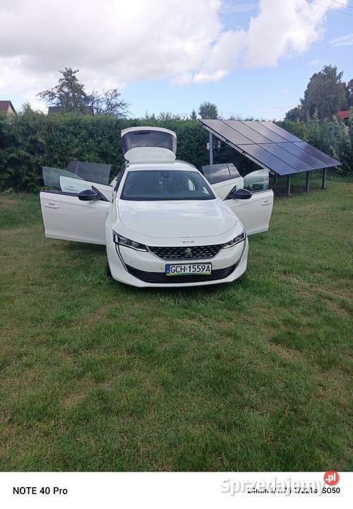Sprzedam peugeot 508 GT line pomorskie Czersk