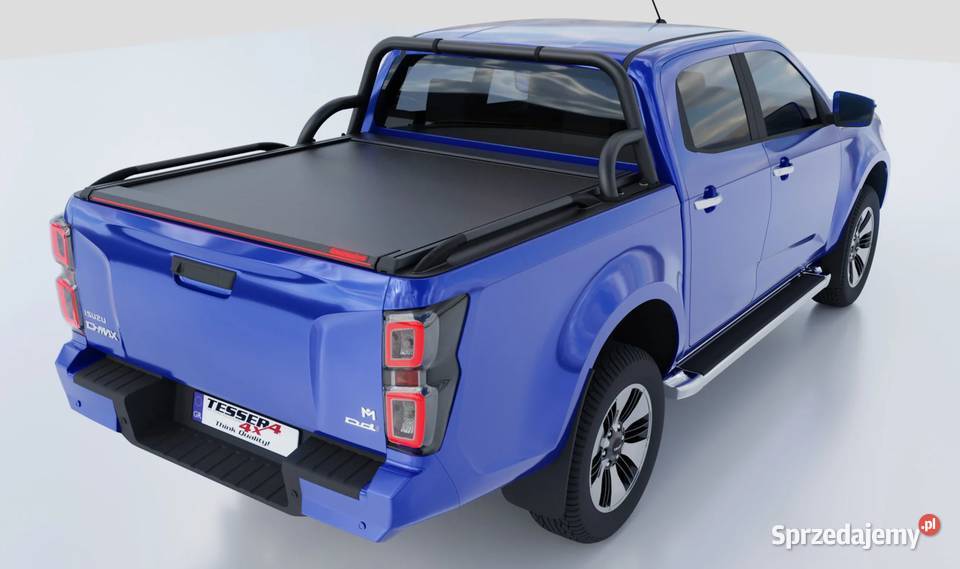 Orurowanie Paki Czarne Mat Simple Rollbar PickUp Pasłęk