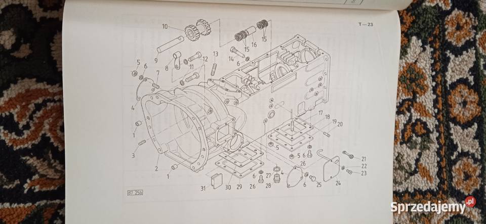 Katalog części zamiennych ciągnik rolniczy Ursus Lublin